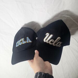 Bundle of ucla university Bruins baseball caps